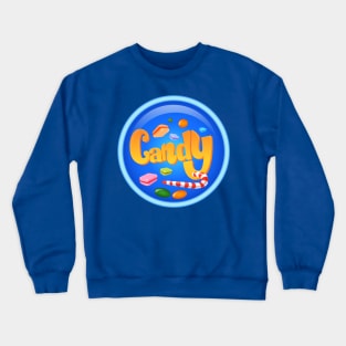 multi-colored set of candies Crewneck Sweatshirt